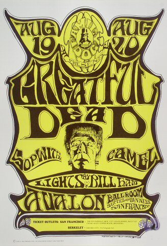 1960s Greatful Dead Poster1
